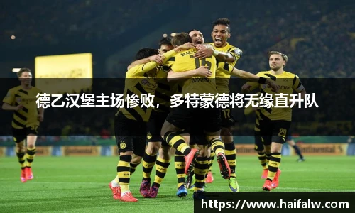 德乙汉堡主场惨败，多特蒙德将无缘直升队